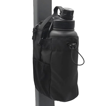 Bolsa de agua con ventosa magnética para fitness, gran capacidad, ideal para gimnasio y bandolera. - SUIZA + XTREME