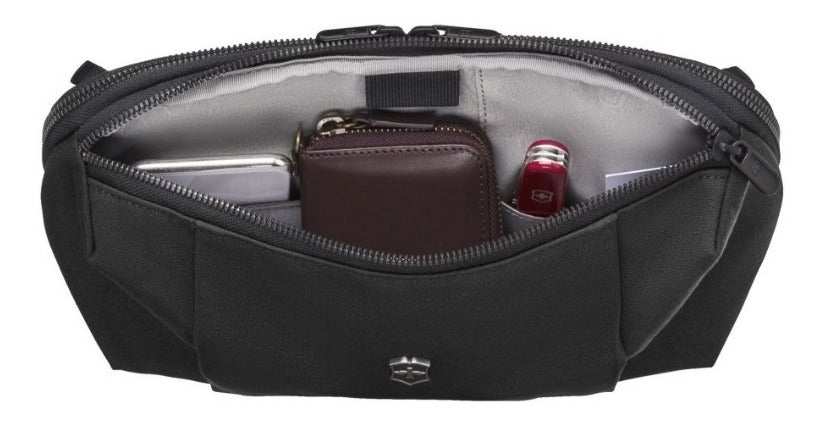 Cangurera bolso Victorinox Negra Lifestyle Accessory Deluxe Belt 607124
