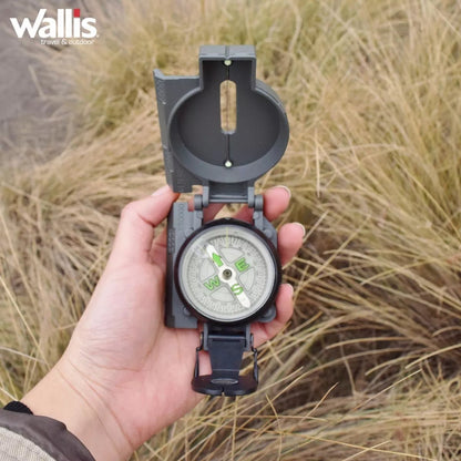 Brújula Profesional Lensática Plegable Wallis - SUIZA + XTREME