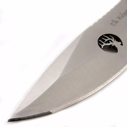 Cuchillo De Caceria Full Tang Elk Ridge 554 Camo Con Personalizado Laser en la hoja - SUIZA + XTREME