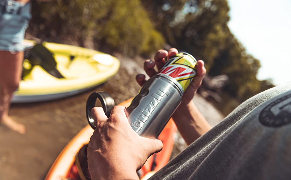 Portalatas Termo Marca Grizzly Bote Grande Monster 16oz Acer