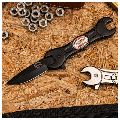 Navaja Asistida Por Resorte Busted Knuckle Garage Bkg-a004bk