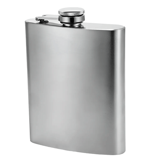 Licorera Anfora 8oz Bolsillo Acero Inoxidable Personalizada