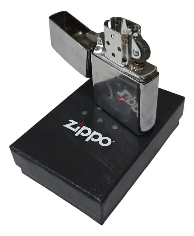 Encendedor Zippo Original En Oferta Por Errores De Grabado - Cromado Espejo - SUIZA + XTREME