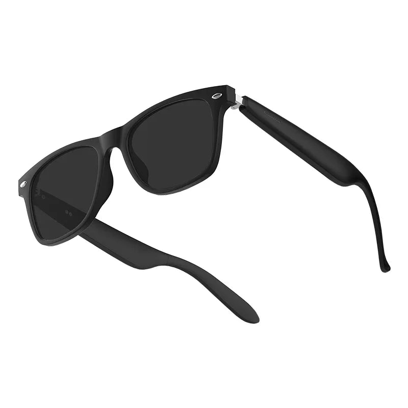 Gafas inteligentes con Bluetooth, audio, música, llamadas, lentes polarizadas antiluz azul para hombres, gafas de sol inteligentes inalámbricas - SUIZA + XTREME