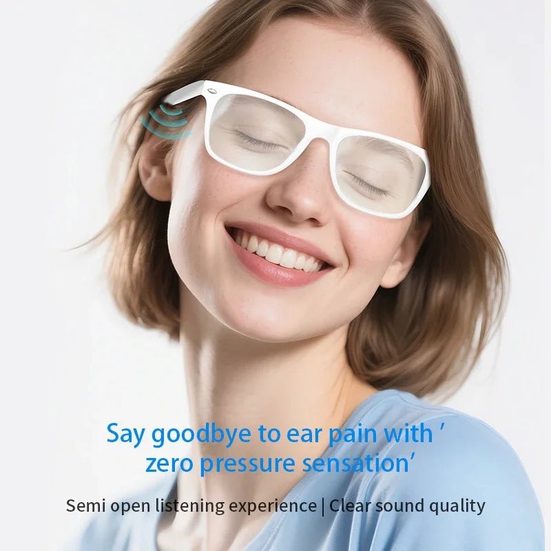 Gafas inteligentes con Bluetooth, audio, música, llamadas, lentes polarizadas antiluz azul para hombres, gafas de sol inteligentes inalámbricas - SUIZA + XTREME