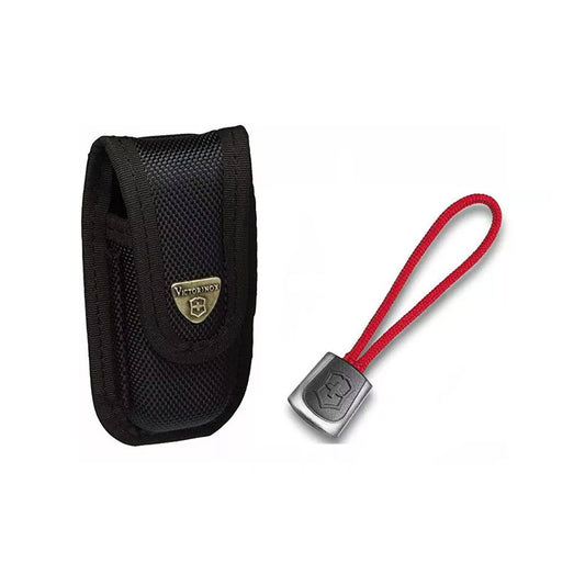 Funda Victorinox de Nylon Para navaja de 91 mm  500753 con Cordón VX