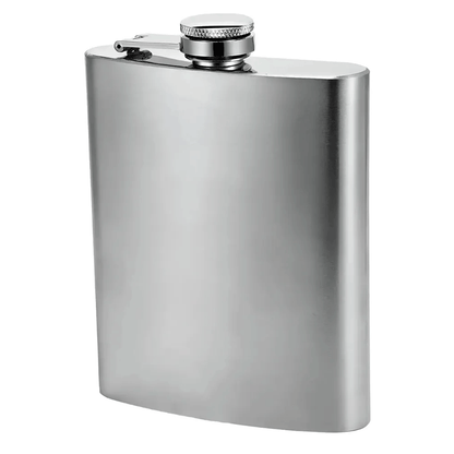 Licorera Anfora 7oz Bolsillo Acero Inoxidable Personalizada - Acero - SUIZA + XTREME