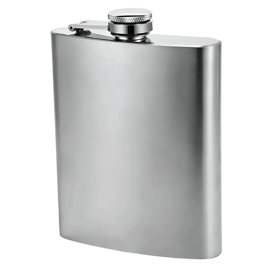 Licorera Anfora 7oz Bolsillo Acero Inoxidable Personalizada - Acero - SUIZA + XTREME