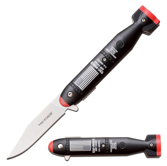 Navaja Tac Force Con Apertura Asistida Por Resorte, 2a Guerra Mundial - TF - 1039LFG Con Grabado Personalizado con Laser - SUIZA + XTREME