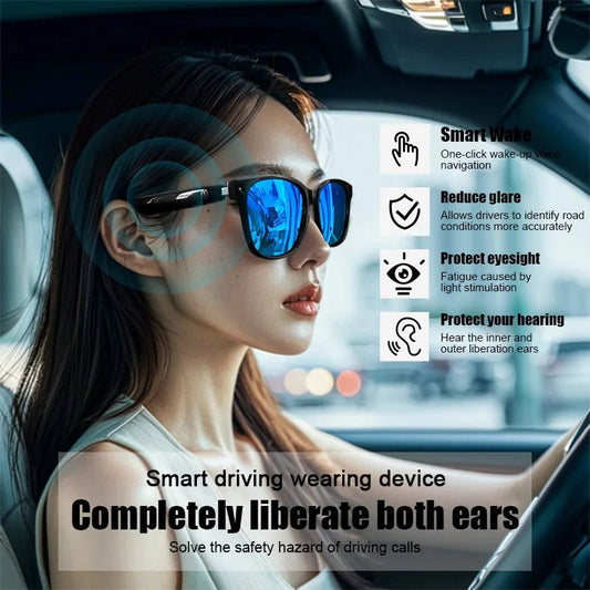 Nuevas gafas inteligentes con Bluetooth, auriculares manos libres para música, parlantes y altavoz, gafas de sol de moda, gafas de sol - SUIZA + XTREME