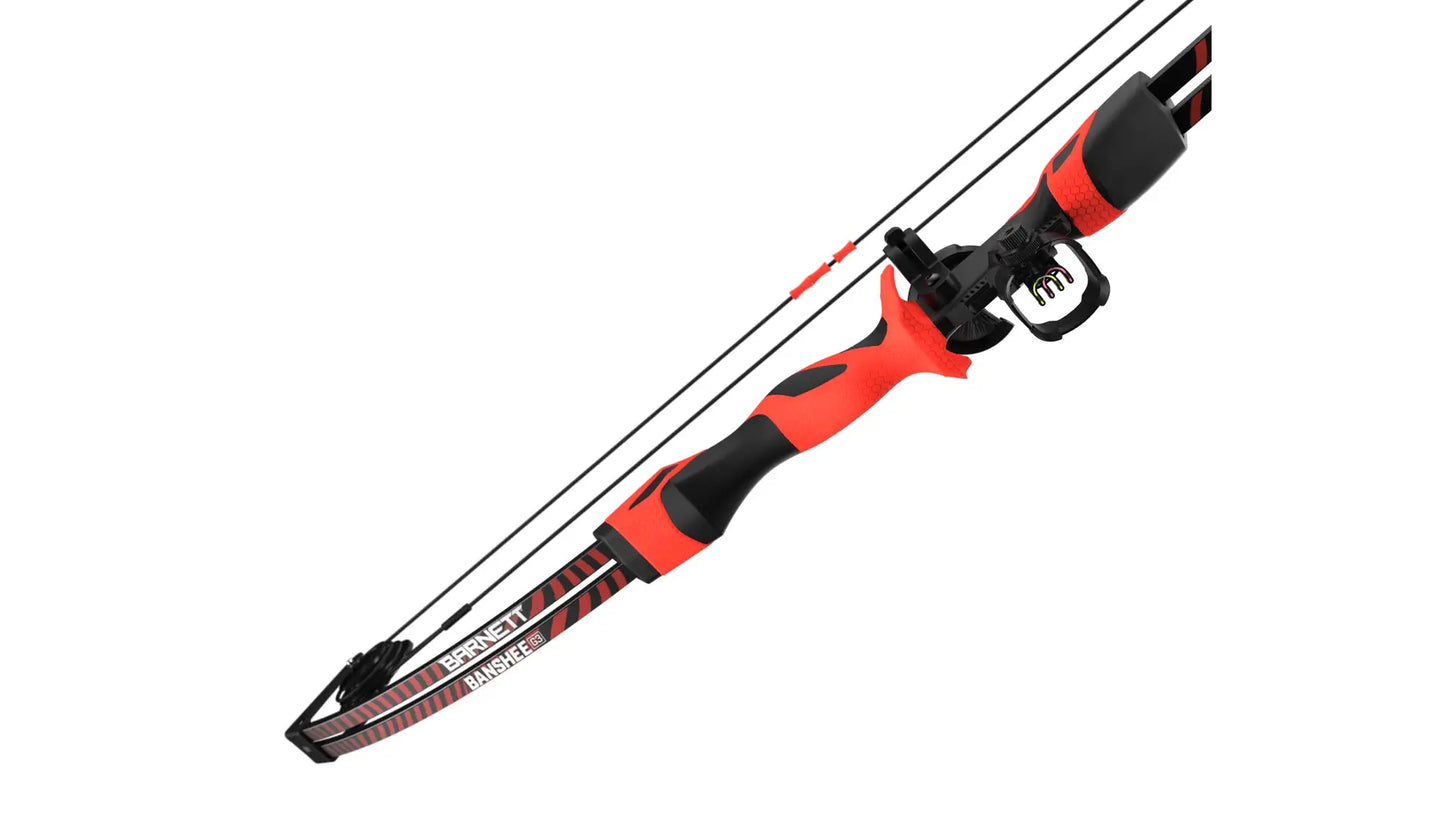 Arco De Poleas Barnett Banshe G3 Bow 25 Lbs Con 2 Flechas - Rojo
