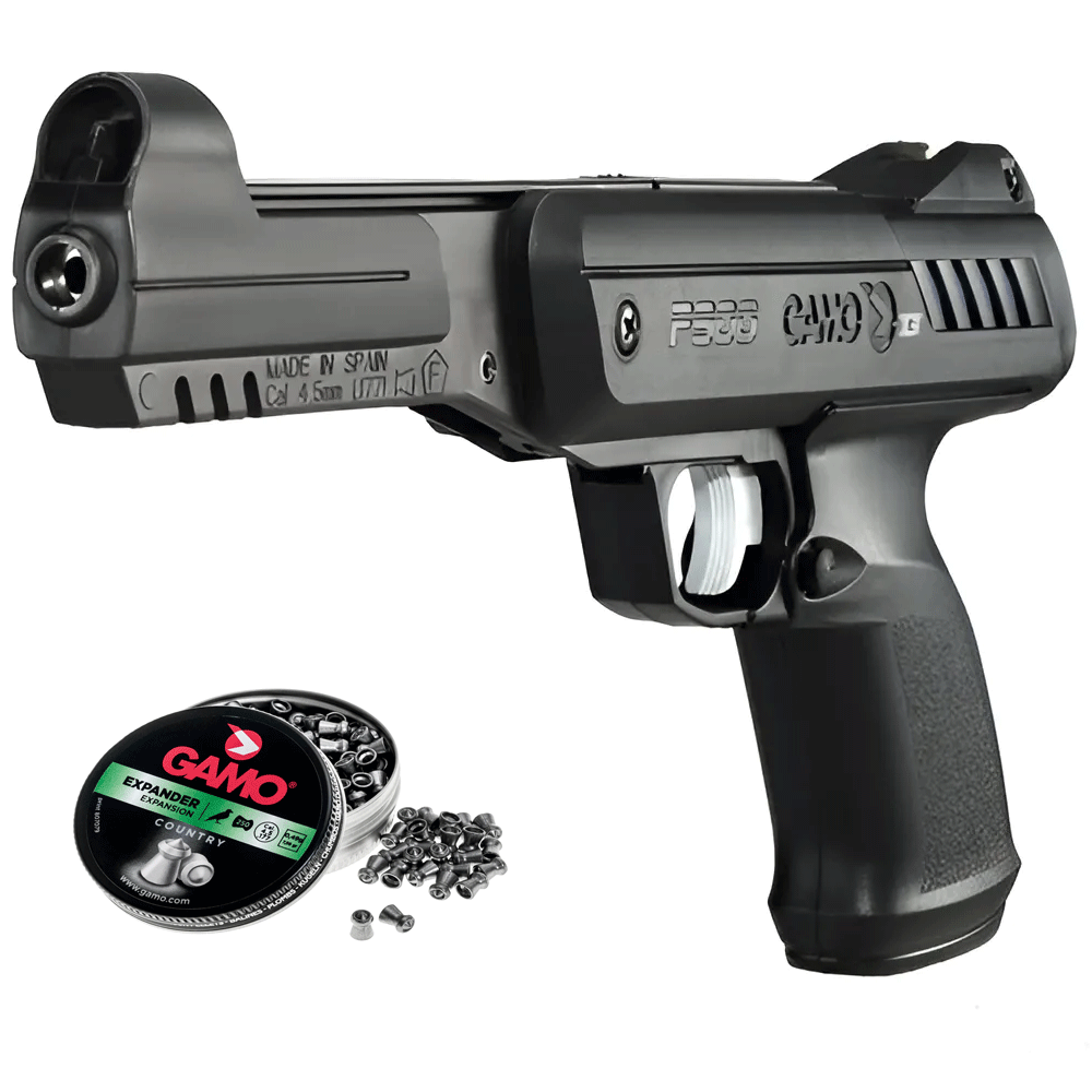 Pistola Igt (nitropiston) Marca Gamo P - 900 Caza Y Recreación Negro 4.5 Mm - SUIZA + XTREME