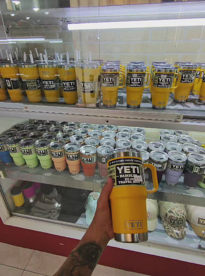 Termo Rambler 20oz / 591ml Travel Mug Alpine Yellow MARCA YETI