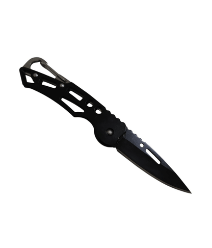 Elegante Navaja Marca S+x Plegable De Acero Inoxidable - Negra