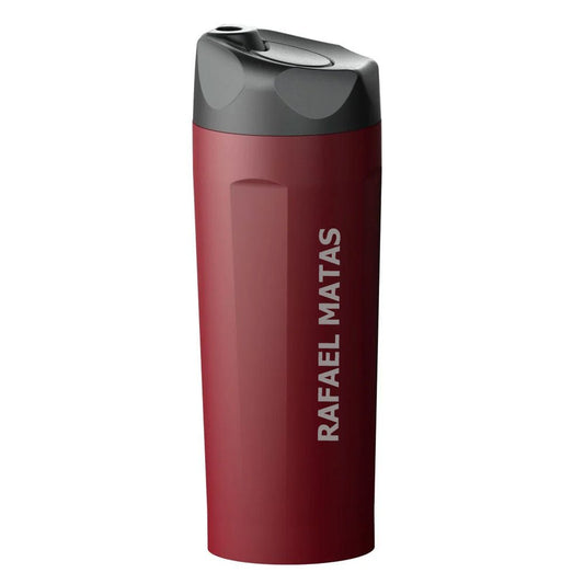 Termo Asobu Easy Access V650 420ml Doble Pared Al Vacio Con Personalizado Laser - Burgundy - SUIZA + XTREME