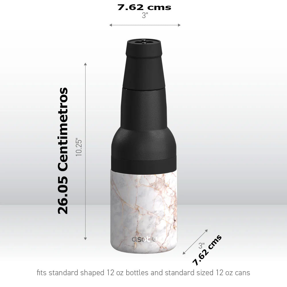 Termo Asobu Red Camo Portabotellas Portalatas Doble Pared - Marble - SUIZA + XTREME