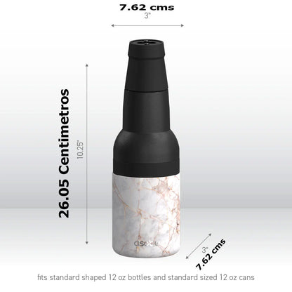 Termo Asobu Red Camo Portabotellas Portalatas Doble Pared - Marble - SUIZA + XTREME