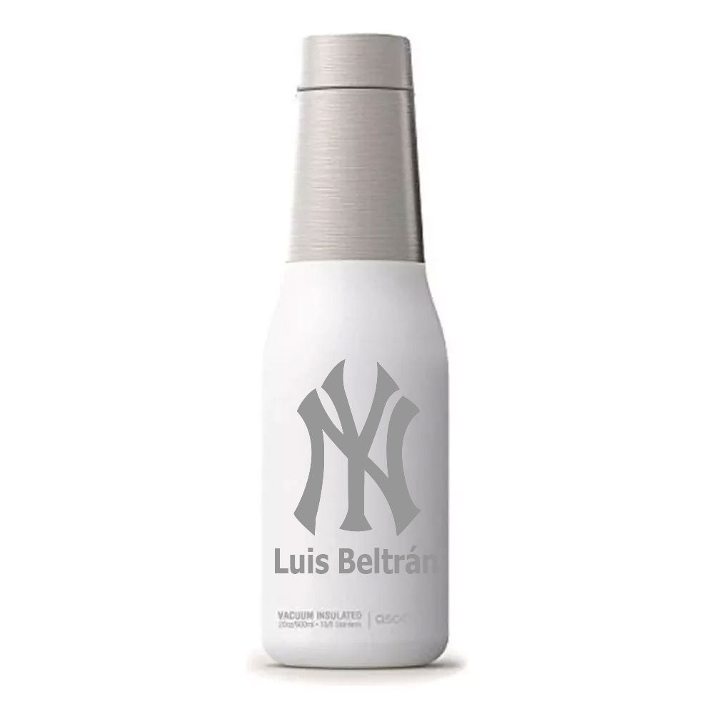 Termo Botella Asobu 600 Ml Travel Bottle A Prueba De Fugas Con Grabado Personalizado Laser - Blanco - SUIZA + XTREME