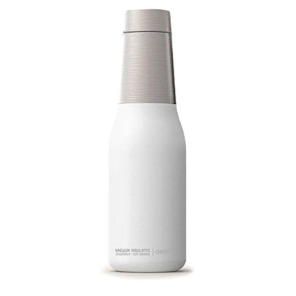 Termo Botella Asobu 600 Ml Travel Bottle A Prueba De Fugas Con Grabado Personalizado Laser - Blanco - SUIZA + XTREME