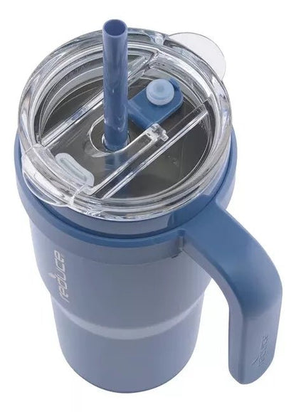 Termo Reduce Cold - 1 Mug 24oz / 710 Ml Alta Calidad - MINERAL BLUE - SUIZA + XTREME