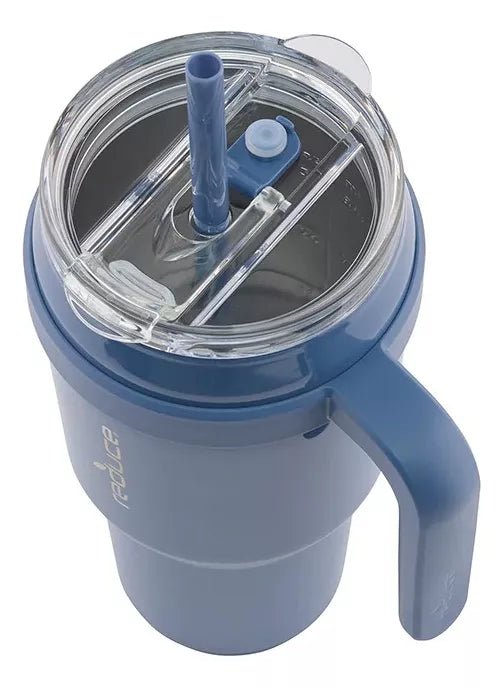 Termo Reduce Cold - 1 Mug 40oz Og / 1183 Ml Doble Pared 18/8 - Mineral Blue - SUIZA + XTREME