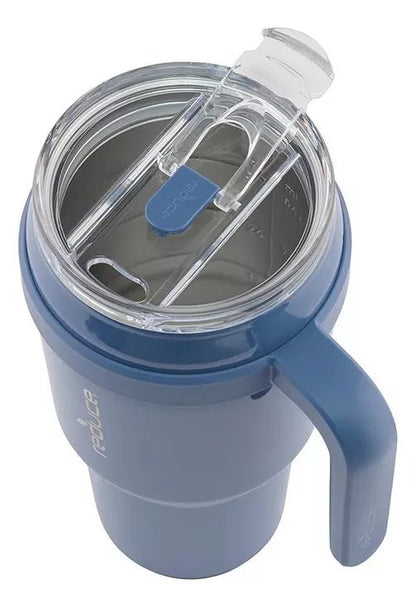 Termo Reduce Cold - 1 Mug 40oz Og / 1183 Ml Doble Pared 18/8 - Mineral Blue - SUIZA + XTREME