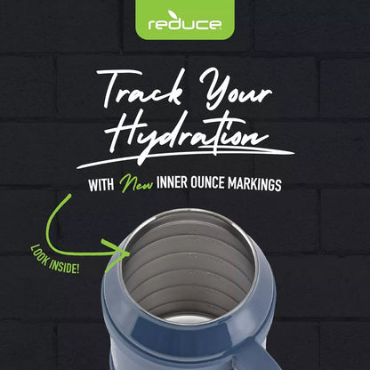 Termo Reduce Cold - 1 Mug 50oz (1478ml) Con Agarradera 36 Hrs - MINERAL BLUE - SUIZA + XTREME