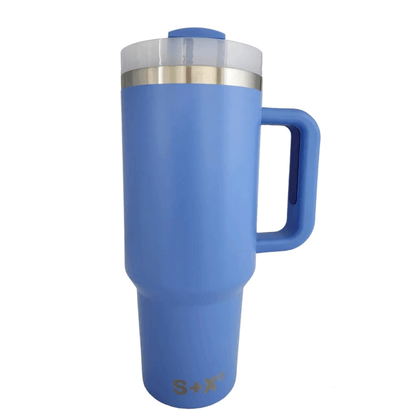 Termo S + X Adventure Quencher 40oz / 1180ml Doble Pared - Azul Acero - SUIZA + XTREME