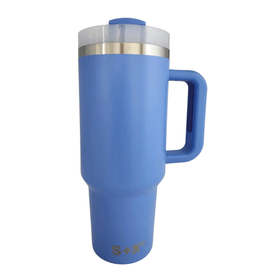 Termo S + X Adventure Quencher 40oz / 1180ml Doble Pared - Azul Acero - SUIZA + XTREME