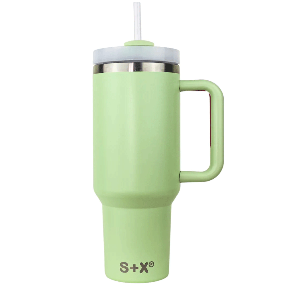 Termo S + X Adventure Quencher 40oz / 1180ml Doble Pared - Verde Claro - SUIZA + XTREME
