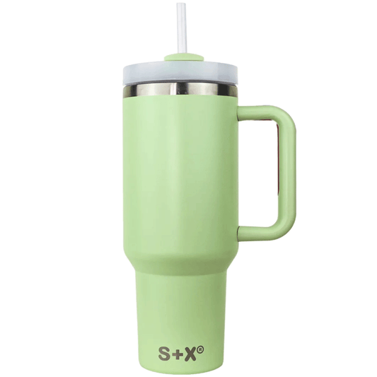 Termo S + X Adventure Quencher 40oz / 1180ml Doble Pared - Verde Claro - SUIZA + XTREME
