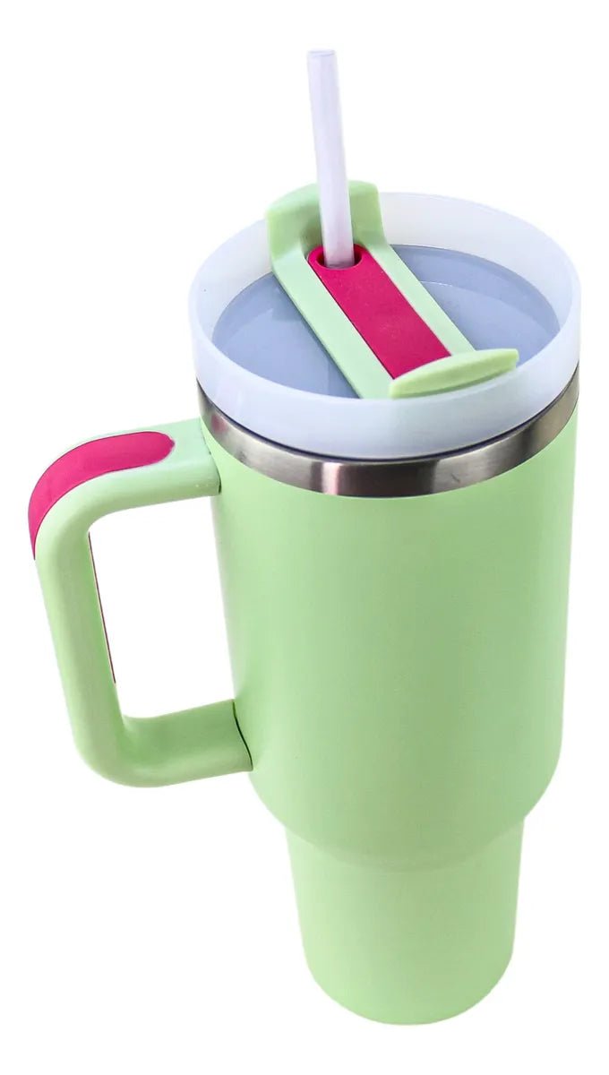 Termo S + X Adventure Quencher 40oz / 1180ml Doble Pared - Verde Claro - SUIZA + XTREME