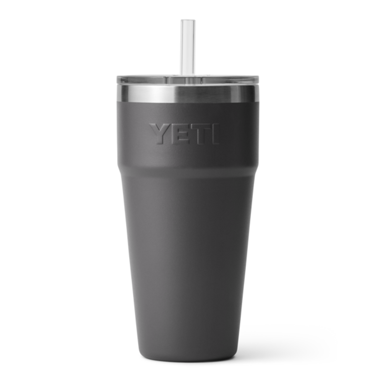 Termo YETI 26 Oz Rambler Con Straw Lid - Charcoal