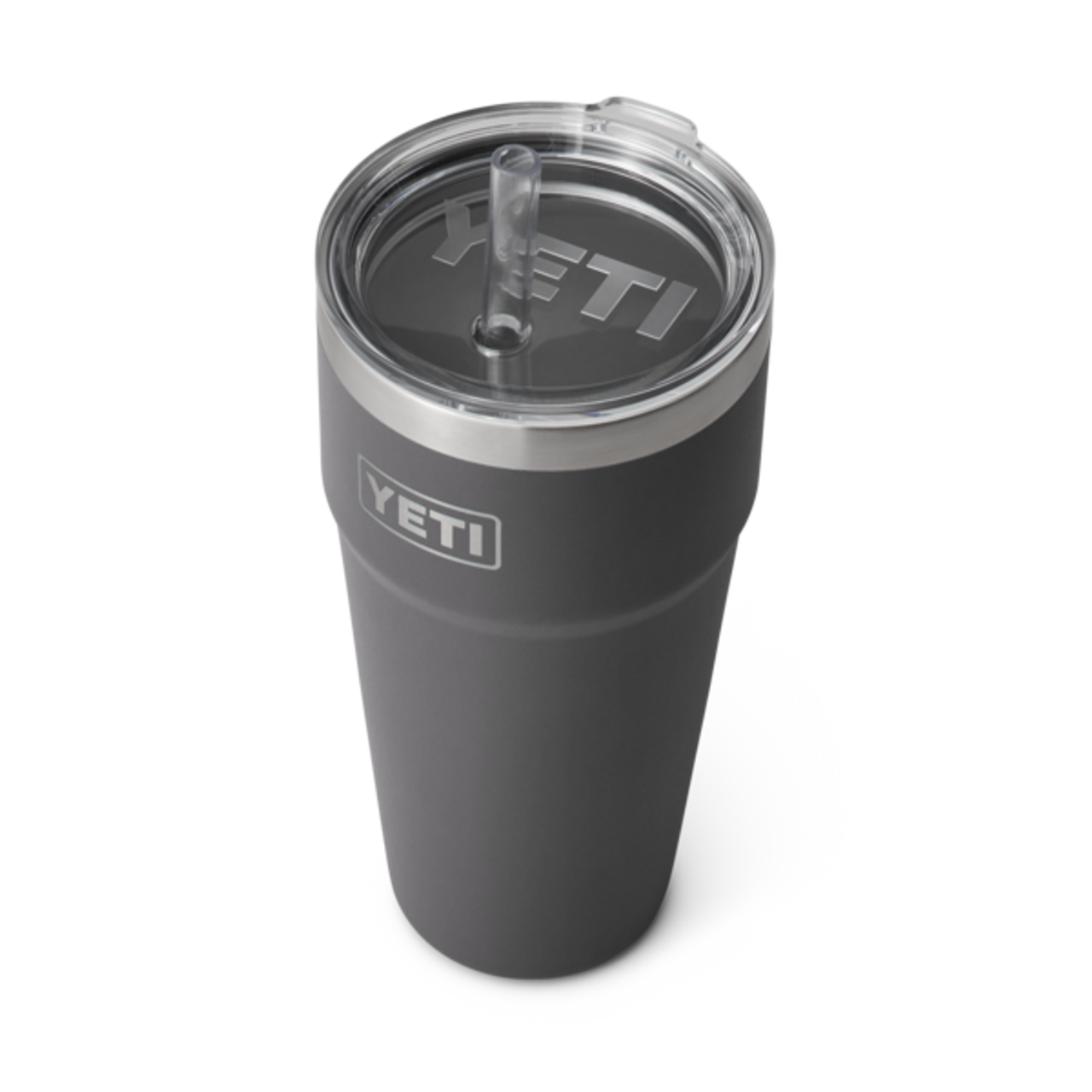 Termo YETI 26 Oz Rambler Con Straw Lid - Charcoal